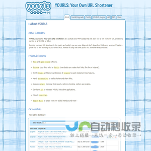 YOURLS: Your Own URL Shortener